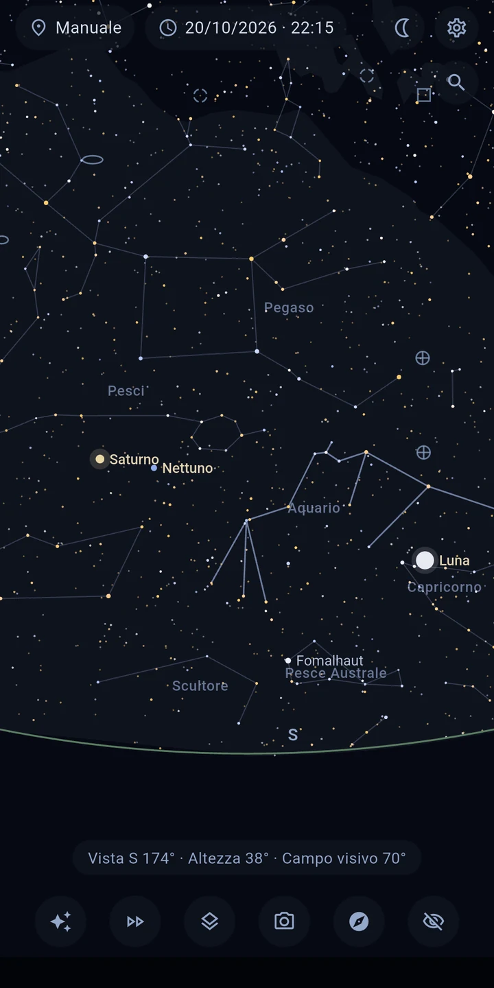 Il cielo segue il tuo movimento